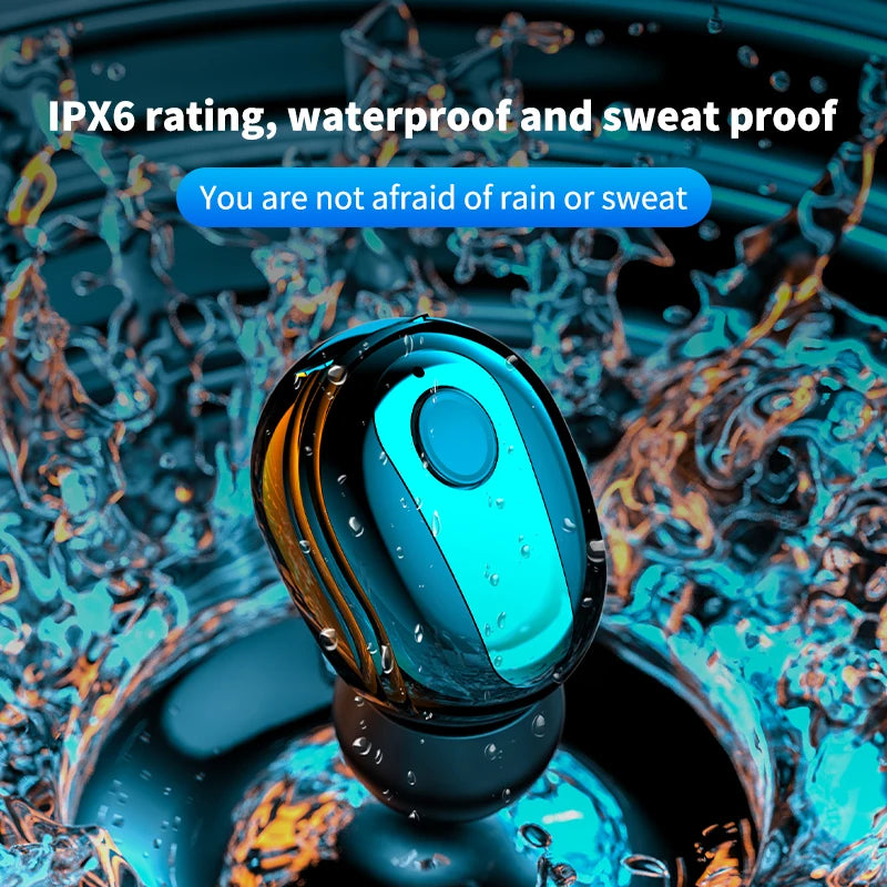 S9 Mini In-Ear Bluetooth Kopfhörer Unsichtbar Sport