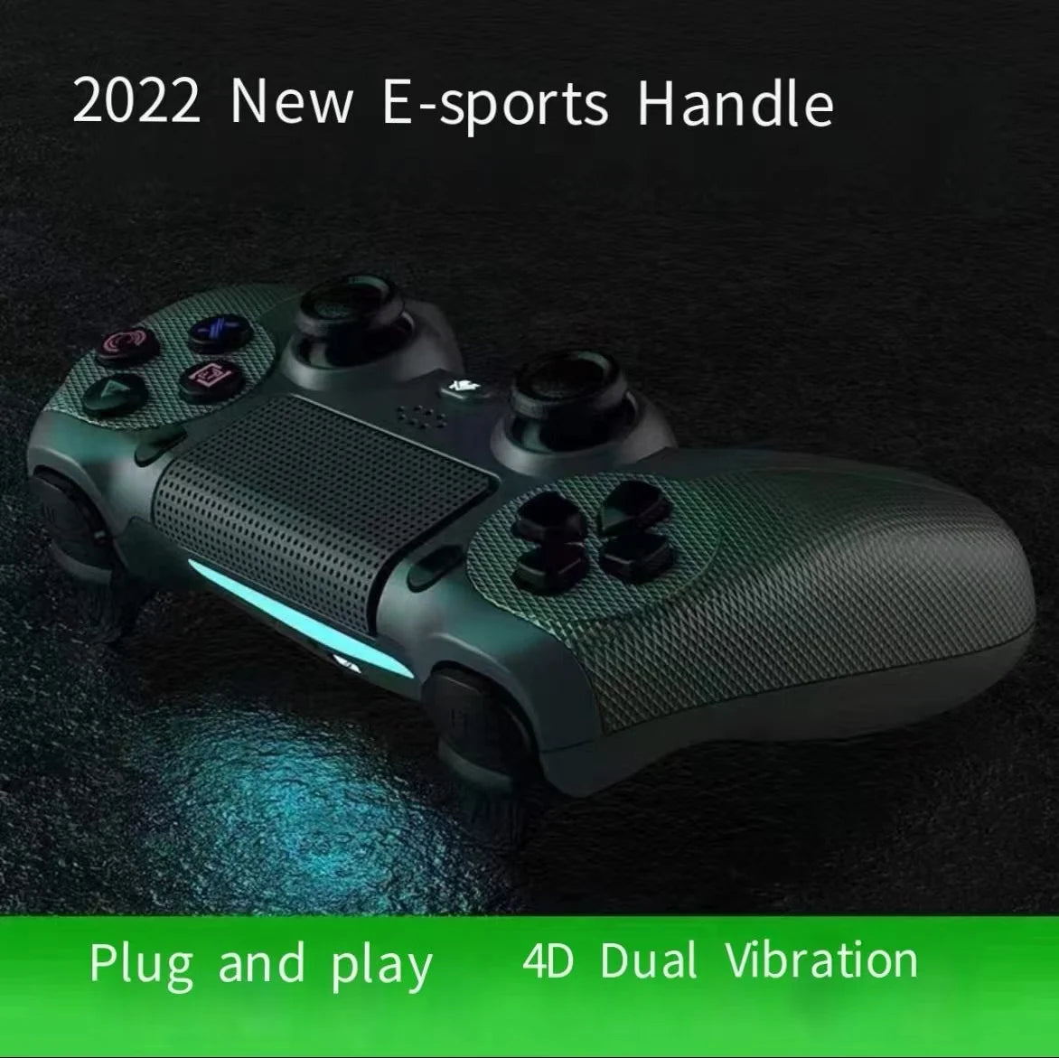 PS4 V2 Wireless Controller mit LED-Leuchtanzeige