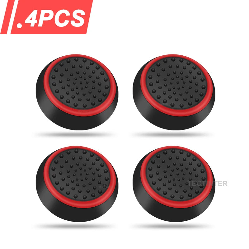 Silicone Thumb Grips for PS5/PS4/Xbox Controllers, Set of 4