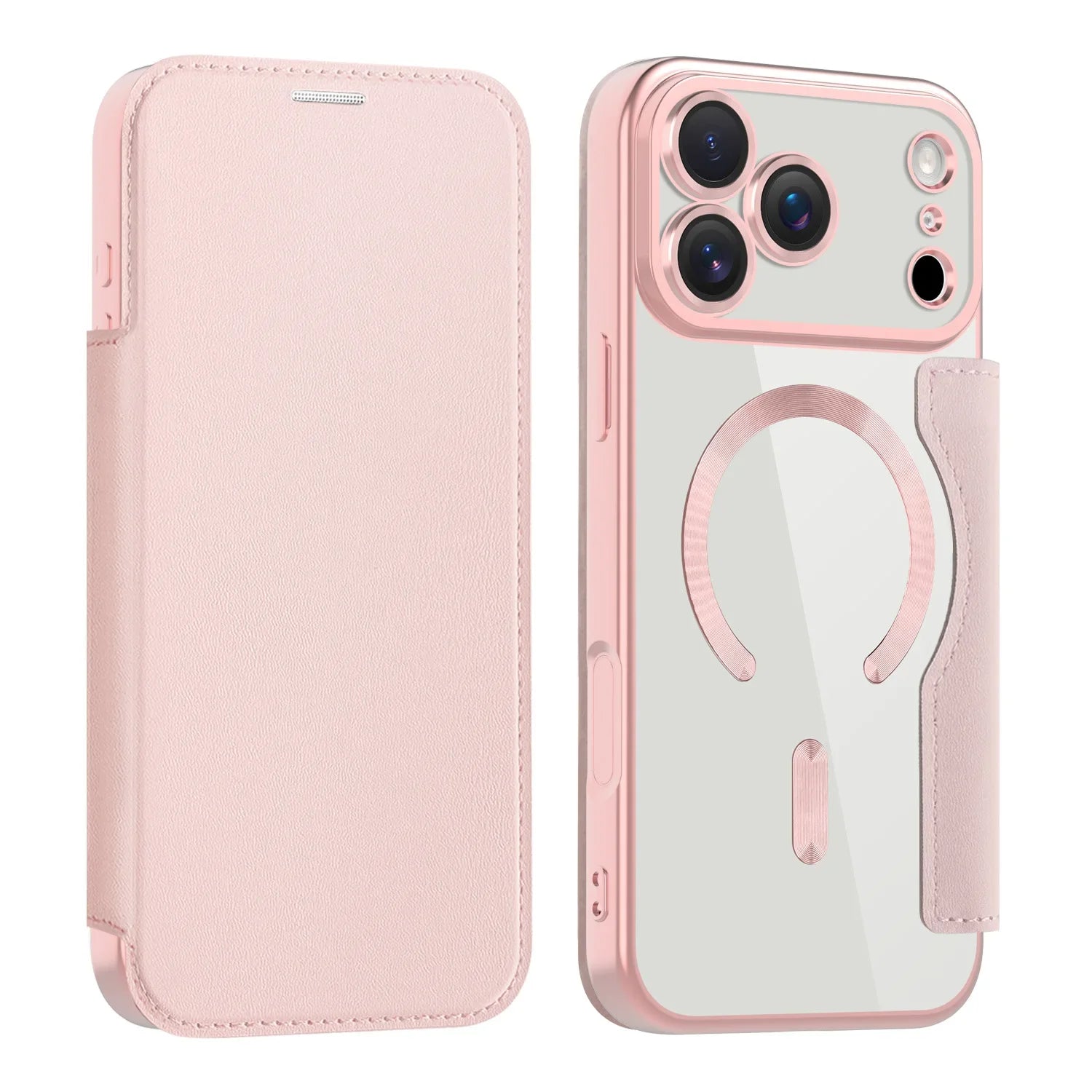 Lederhülle für iPhone 17 Pro Max mit Kartenfach