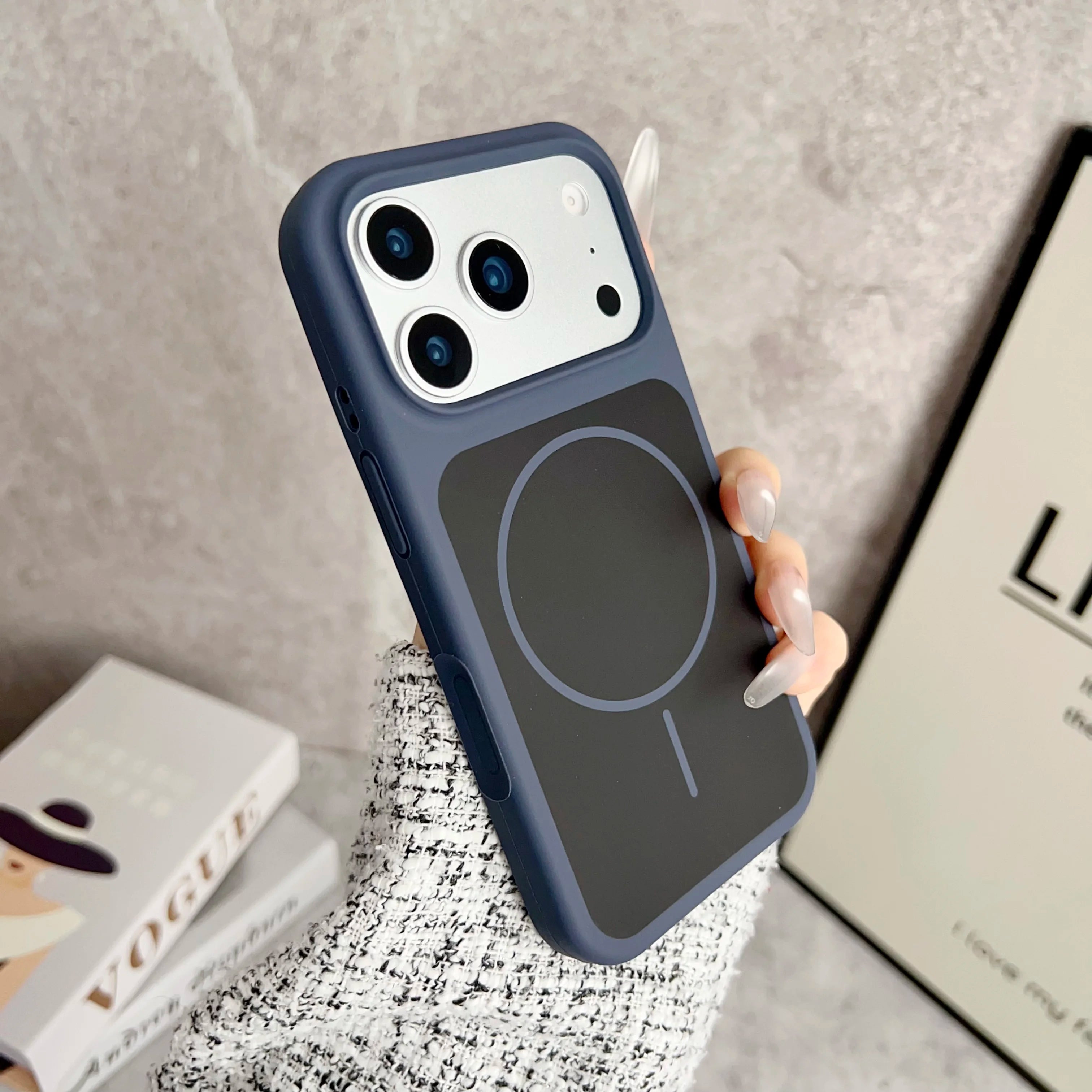 Silikon Hülle für iPhone 17 Pro Max Magsafe