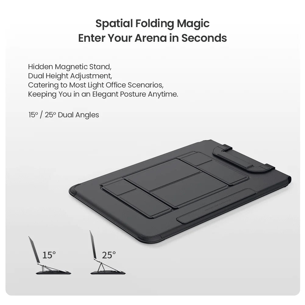 Leder-Laptop-Hülle MacBook Air & Pro 13–16 Zoll