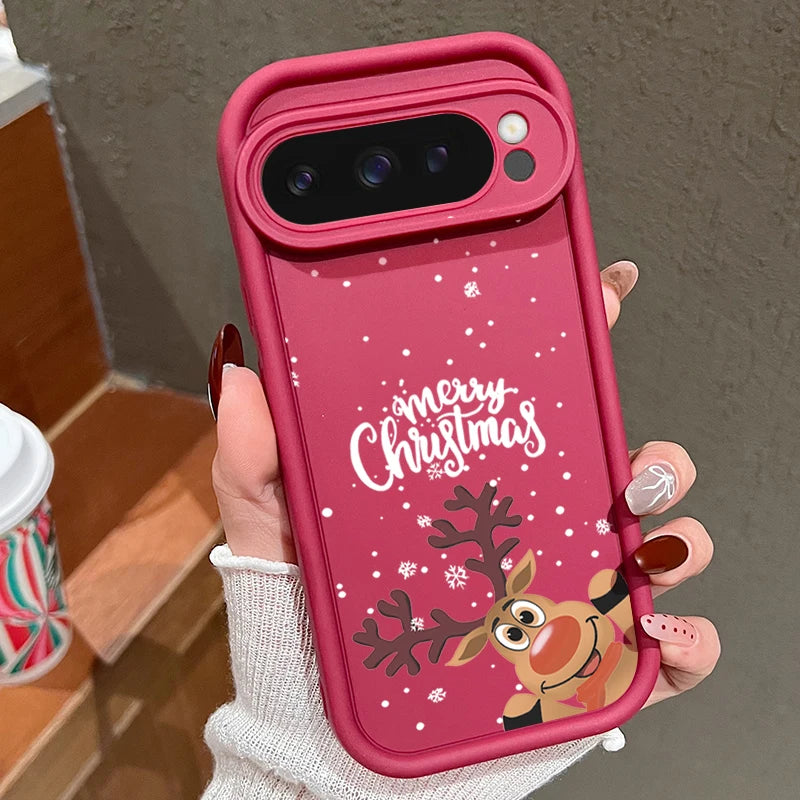 Merry Christmas TPU phone case for Google Pixel