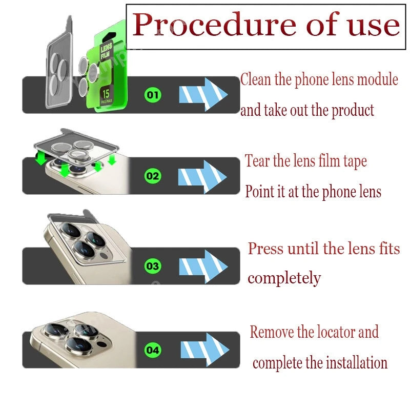 Metall Kamera Schutzring für iPhone 17