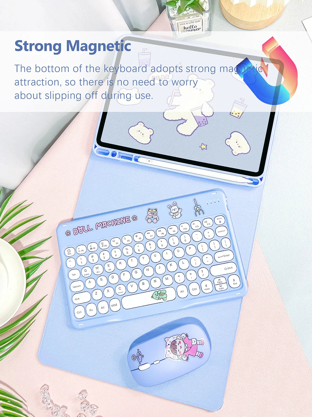 Kabellose Tastatur Maus Hülle iPad Pro Air