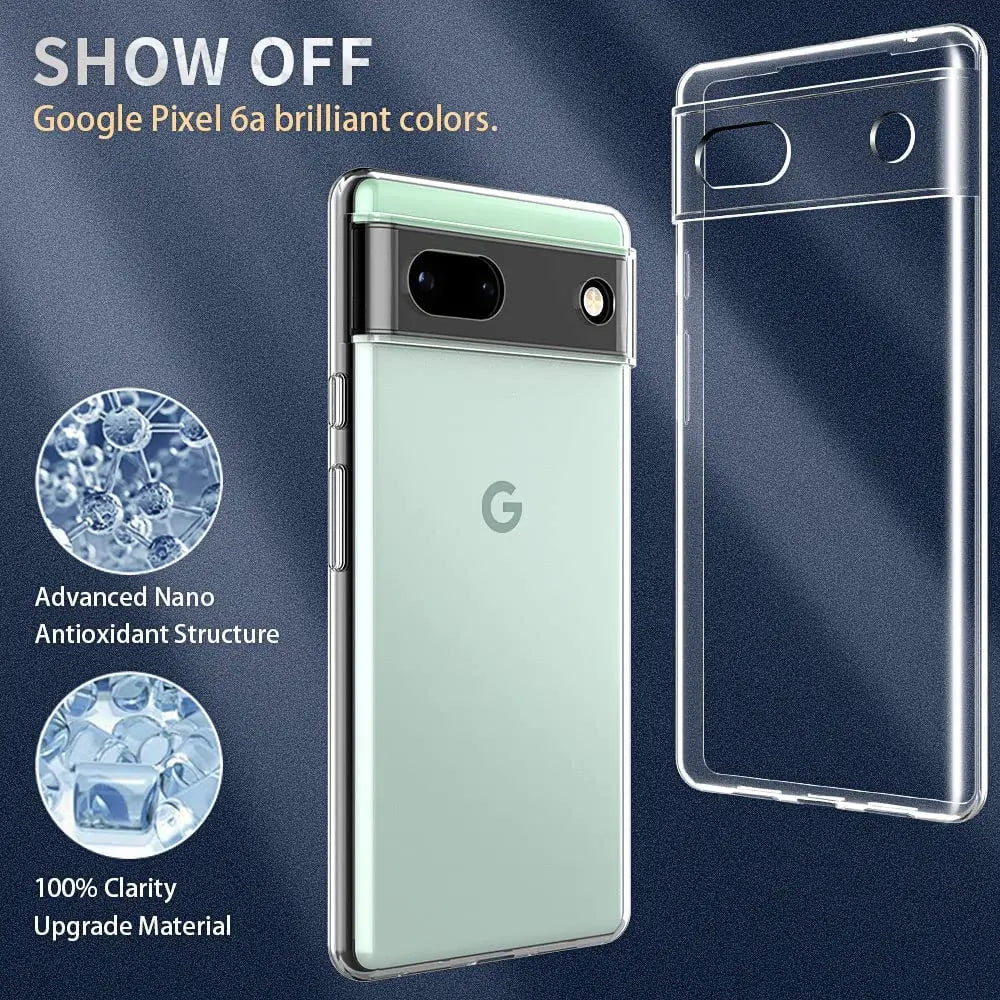 Ultradünne klare Pixel Hülle 6-8 Pro