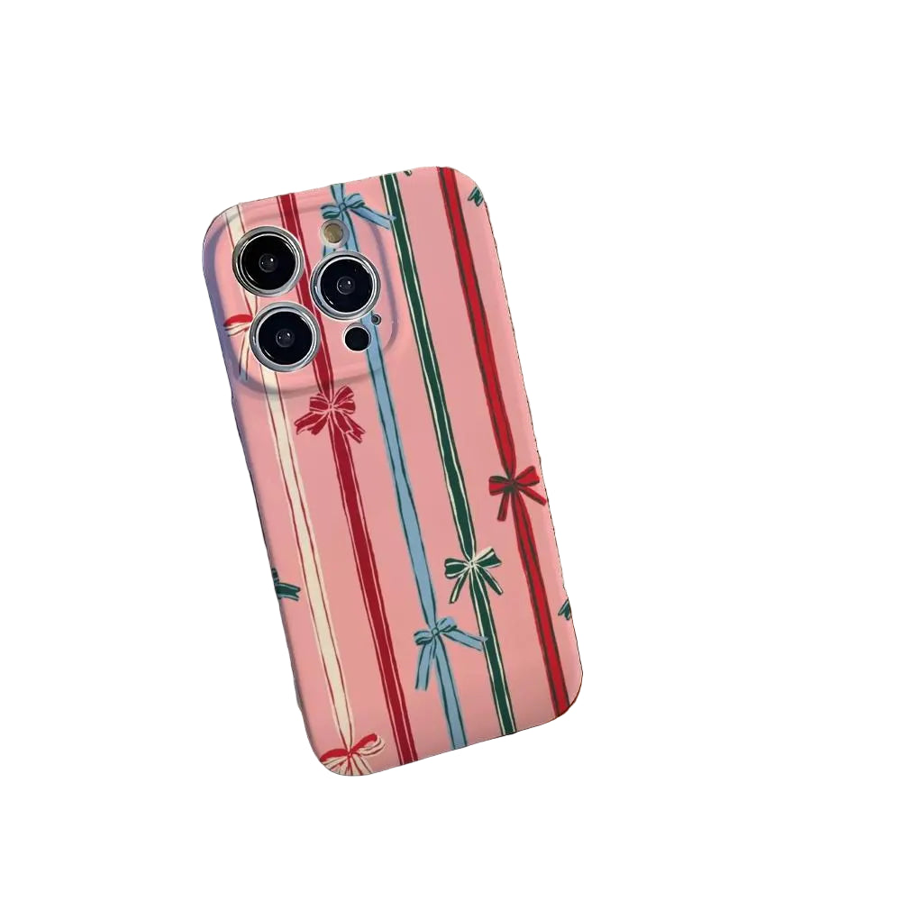 Weihnachtsstreifen Hülle für iPhone 17 & 16