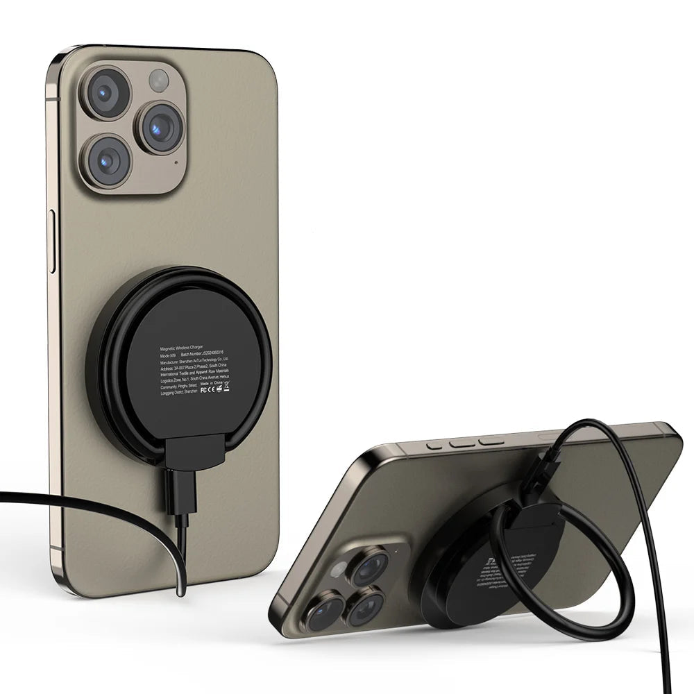 30W Magnetisches Dual-Wireless Ladegerät für iPhone