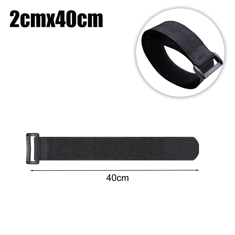 50er Set Wiederverwendbare Nylon Kabelbinder Clips