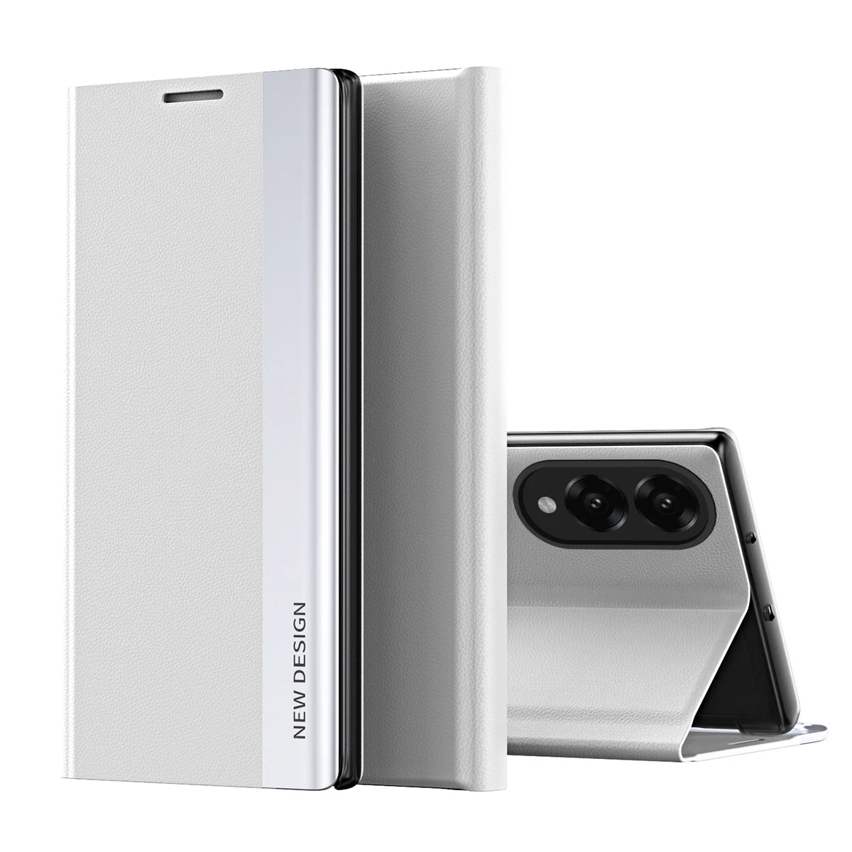 Luxuriöse Leder Wallet Hülle für Samsung Galaxy S10 bis S25