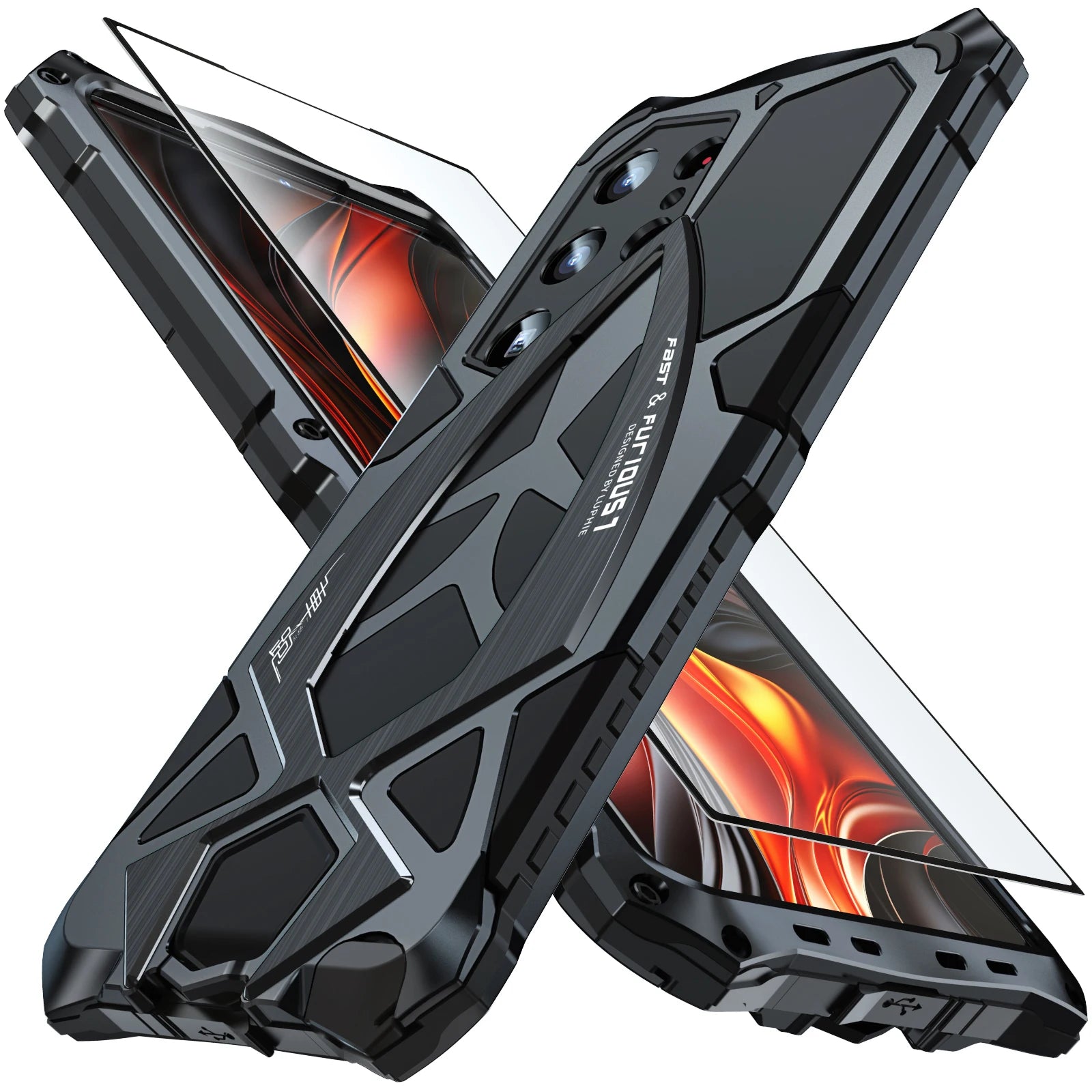 Stoßfeste Militärhülle für Samsung Galaxy Modelle