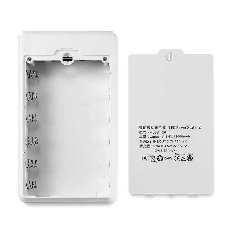 DIY Powerbank Hülle für 6x18650 Akkus