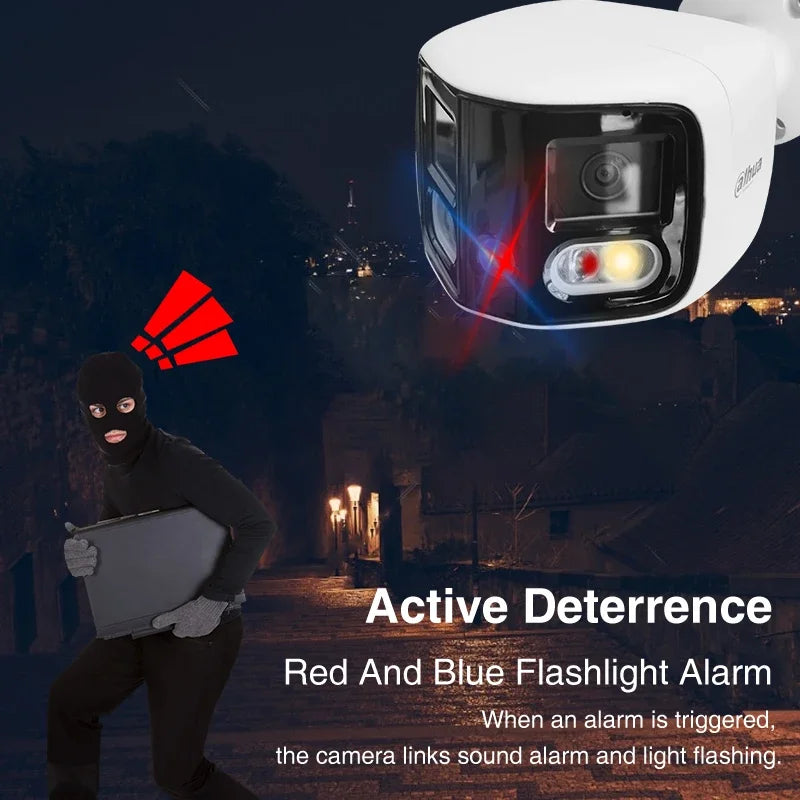 4K IP Bullet Kamera Weitwinkel EPTZ SMD Netzwerkschutz