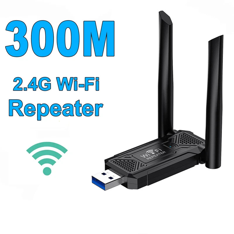 300Mbps USB WiFi Repeater für langes Signal
