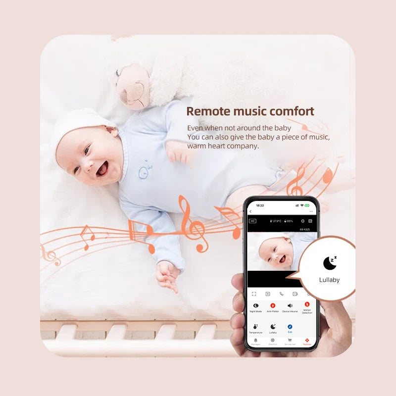 1080P HD Baby Monitor mit Tuya APP Steuerung