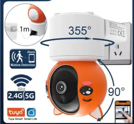 Smart Baby Monitor 1080P WiFi Camera with App