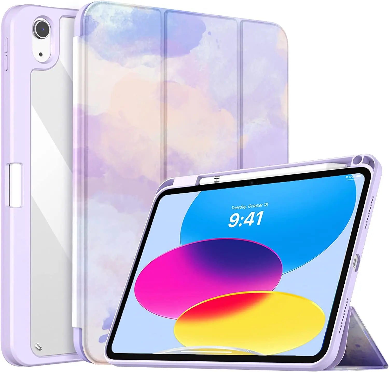 iPad 10 Hülle 2022 mit Stifthalter