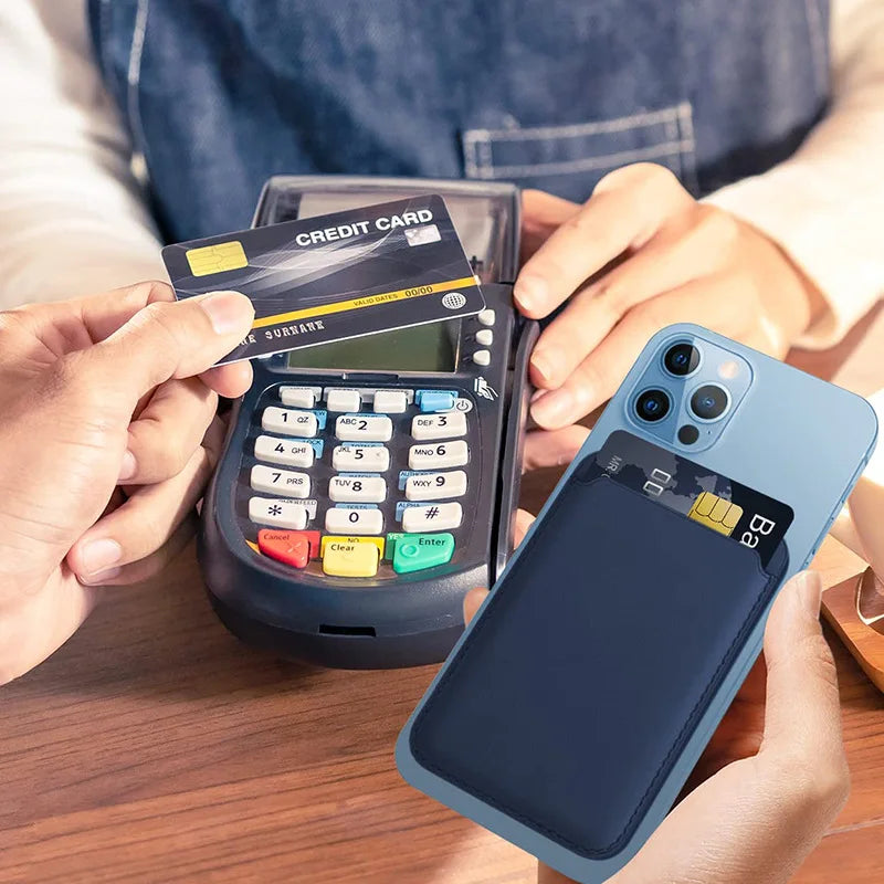 Luxus Magsafe Lederhülle iPhone 13-15