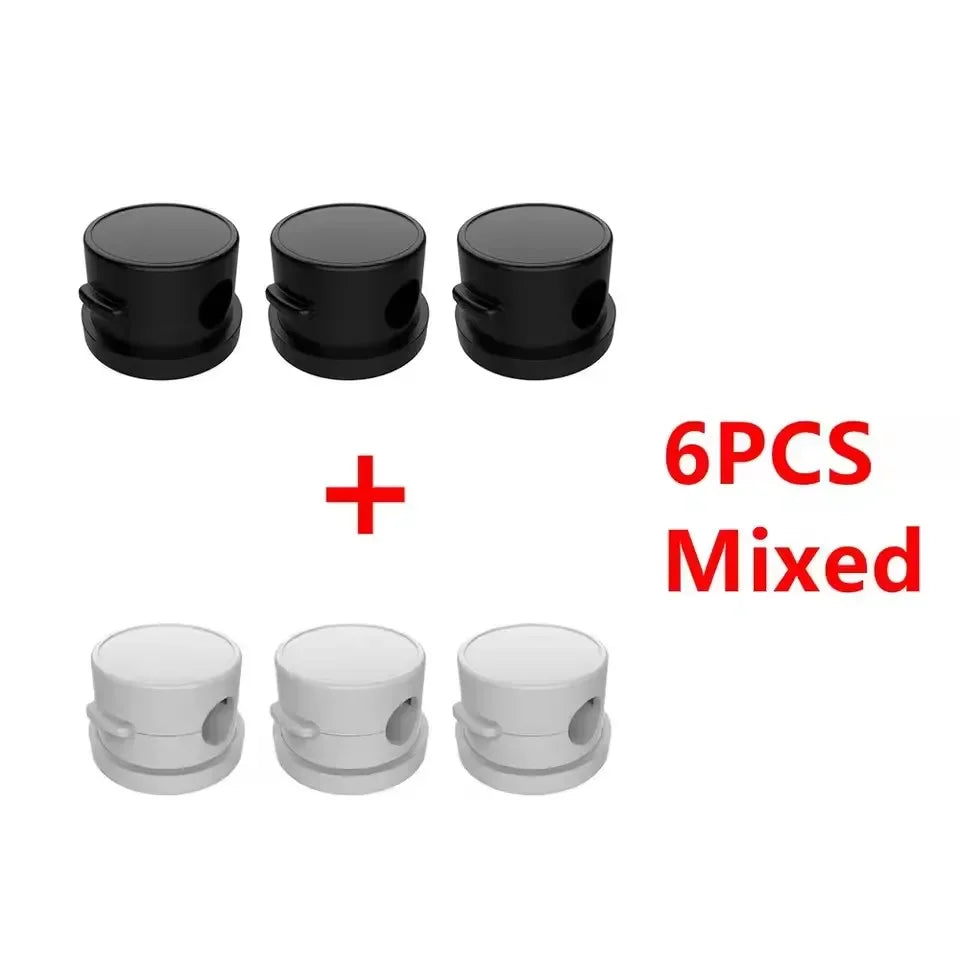 360° Rotating Magnetic Cable Holder for Office