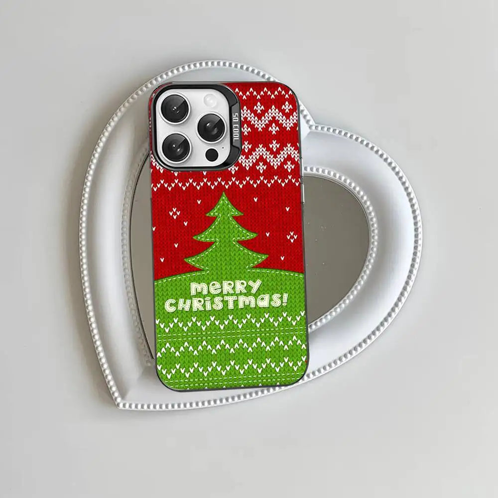 Weihnachtsbaum Hülle für iPhone 17 & 16 Serie