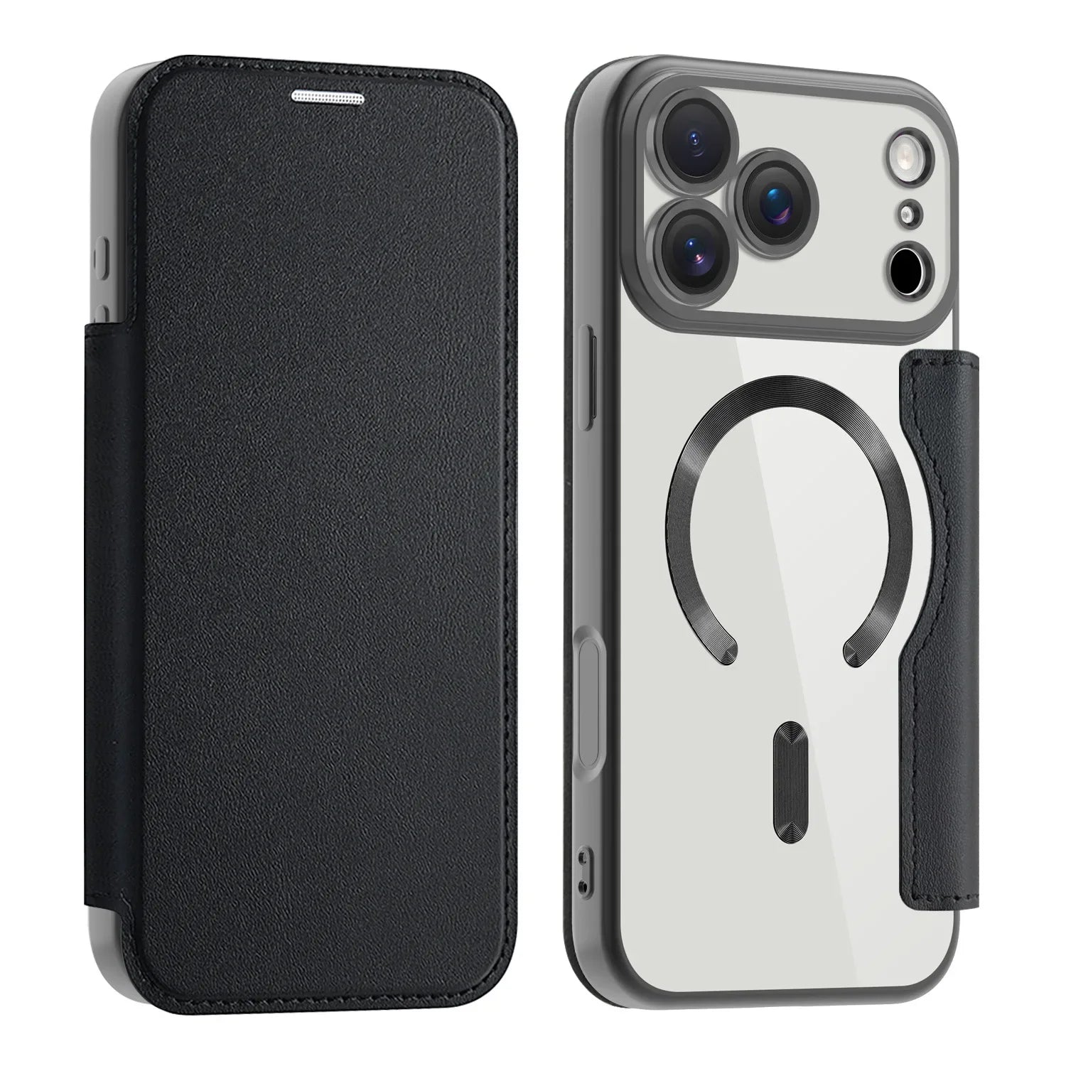 Lederhülle für iPhone 17 Pro Max mit Kartenfach