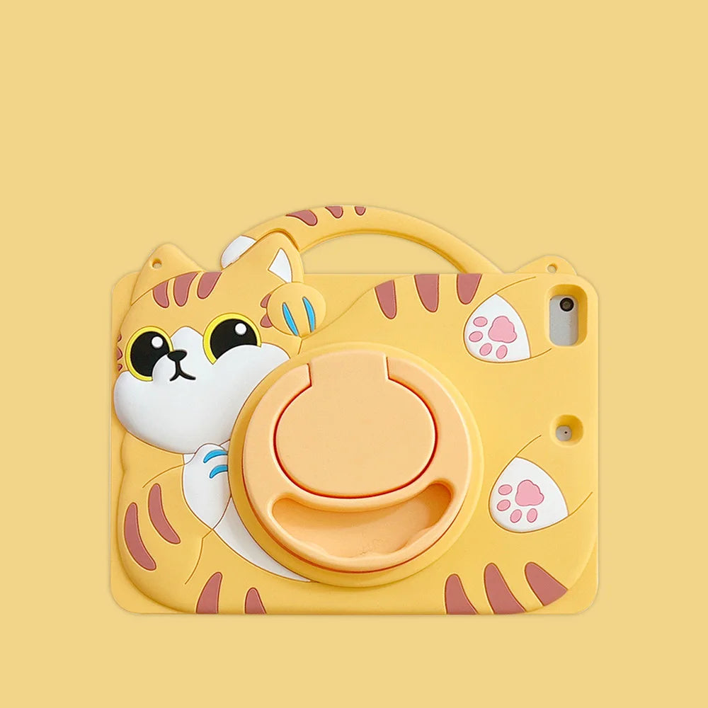 iPad Kinderhülle Cartoon Silikon