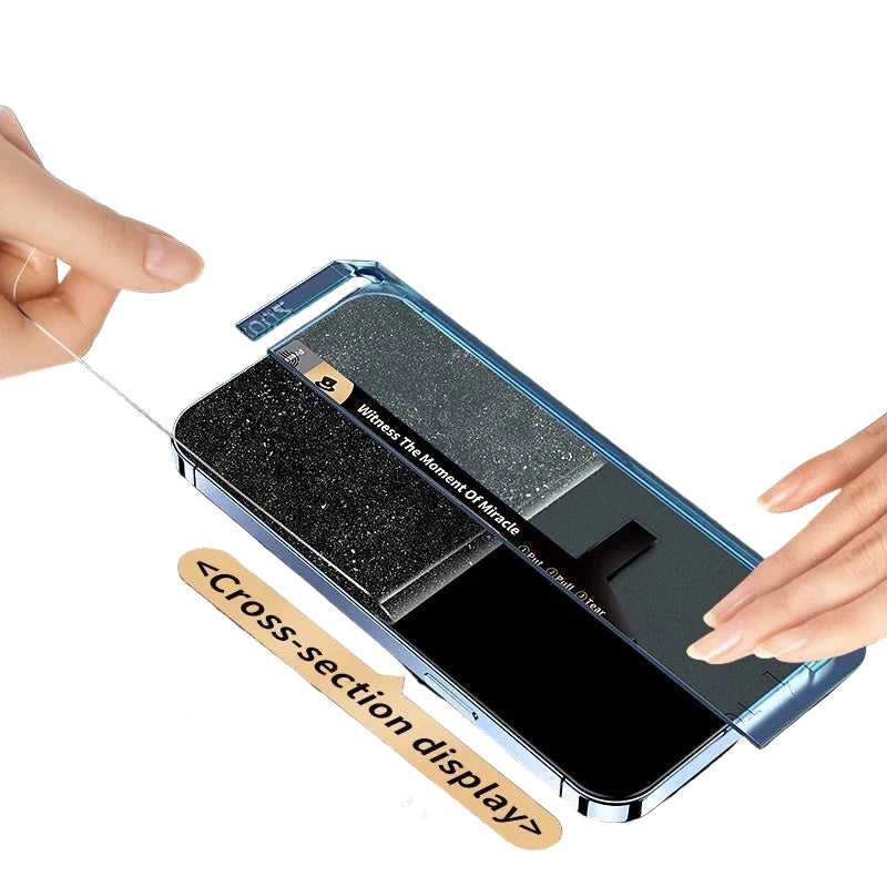 5er Set Panzerglas Displayschutz für iPhone 17