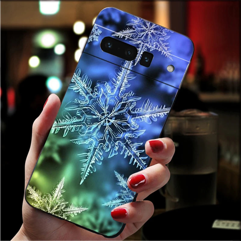Winter TPU Hülle für Google Pixel 8, 9 & 10 Serie