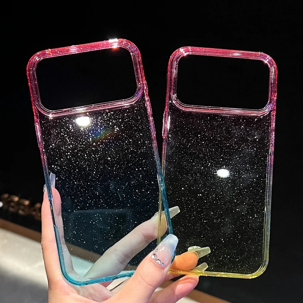 Glitzer Gradient Hartcase für iPhone 17 Pro Max