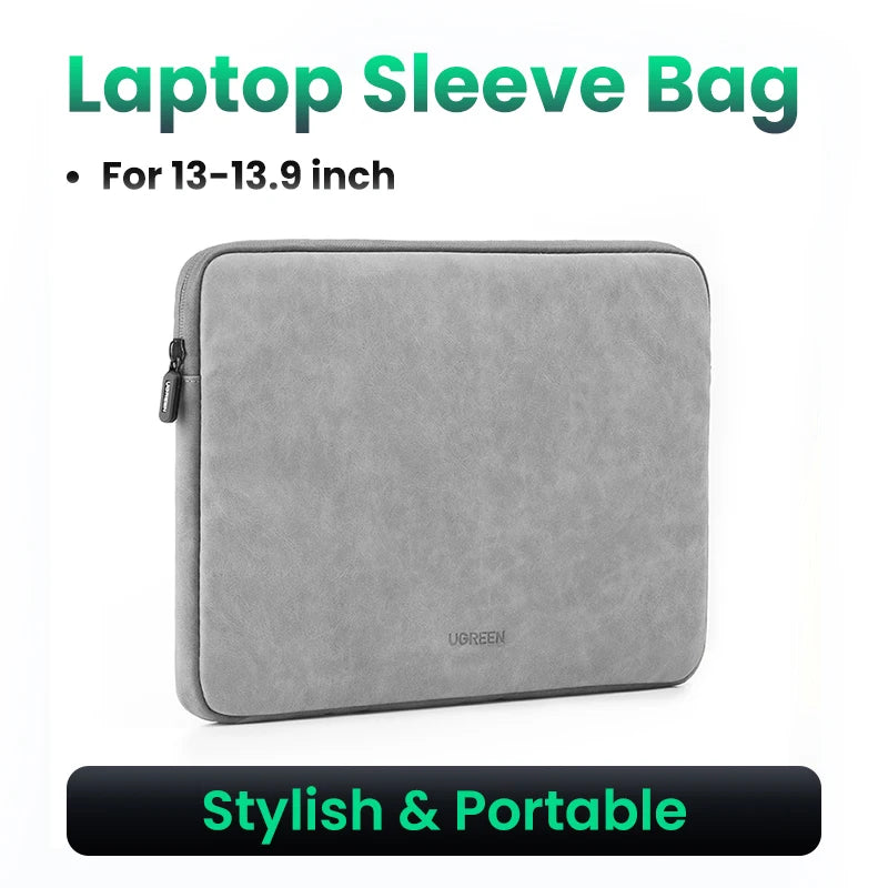 Leder Laptop-Tasche 13–12 Zoll MacBook & iPad