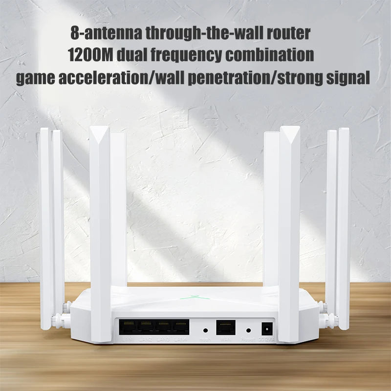 WLAN Signalverstärker mit 8 Antennen & Firewall