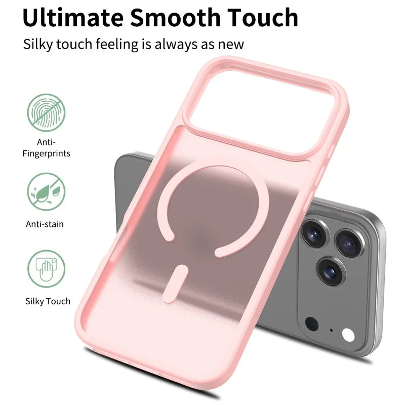 Magnetische Matte Hülle für iPhone 17 Air Pro Max