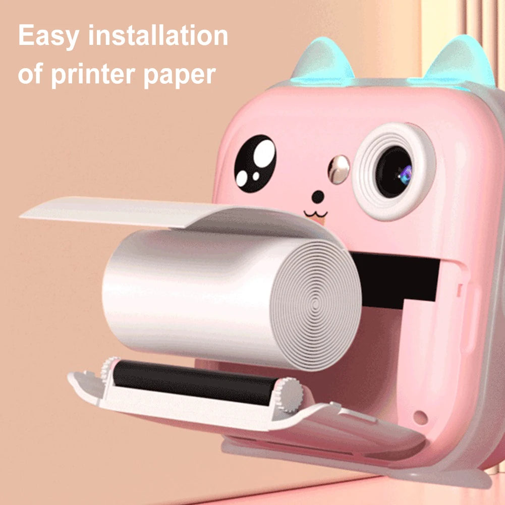 Tragbarer Mini Thermodrucker Bluetooth 200dpi USB