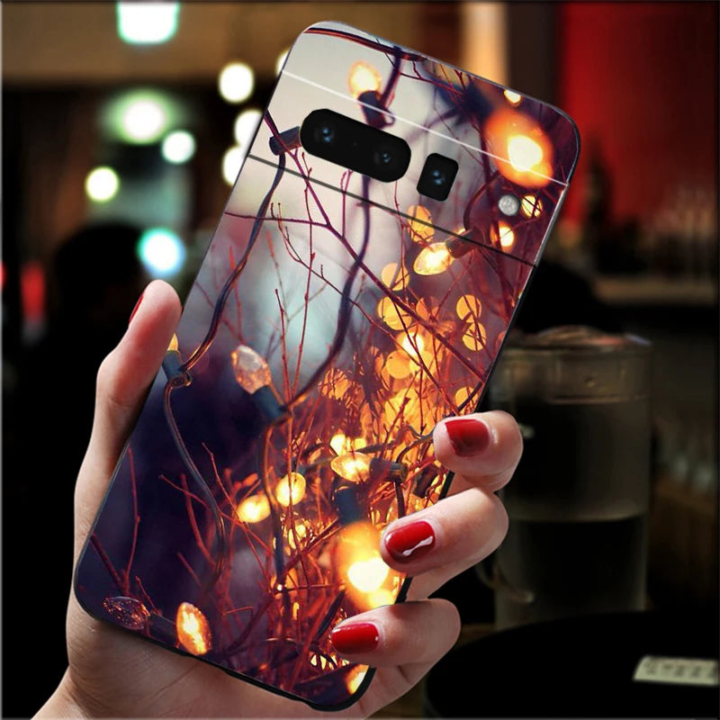 Winter TPU Hülle für Google Pixel 8 9 und 10 Schutz und Design