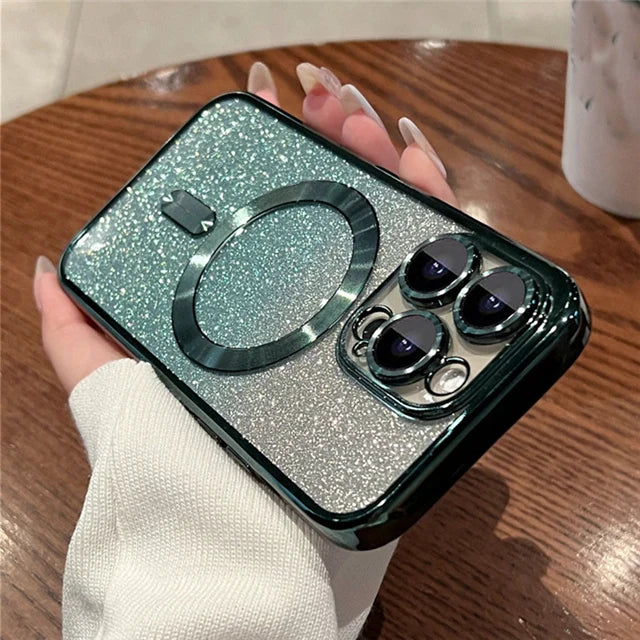 Luxus Flash Glitter Magsafe Hülle für iPhone 17 Air