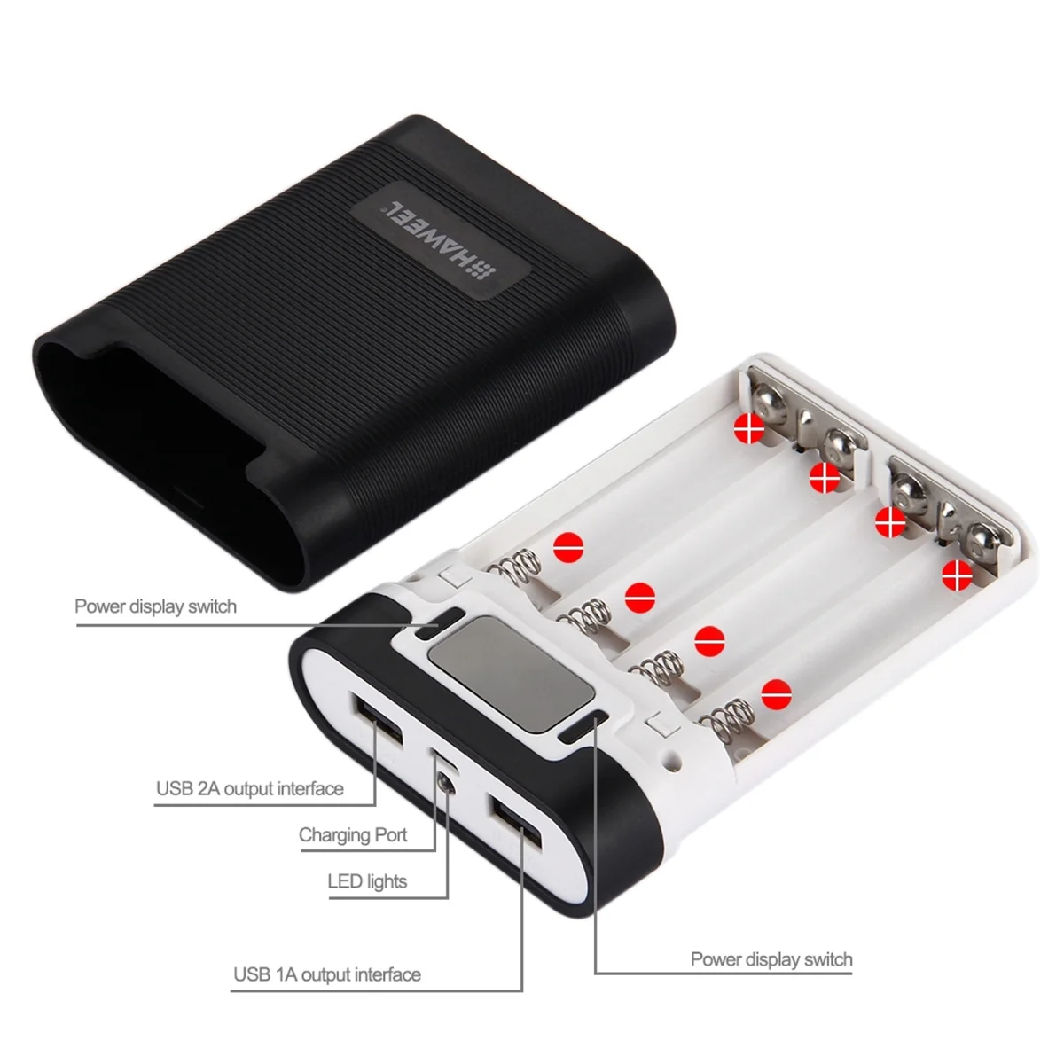 DIY Powerbank Box 18650