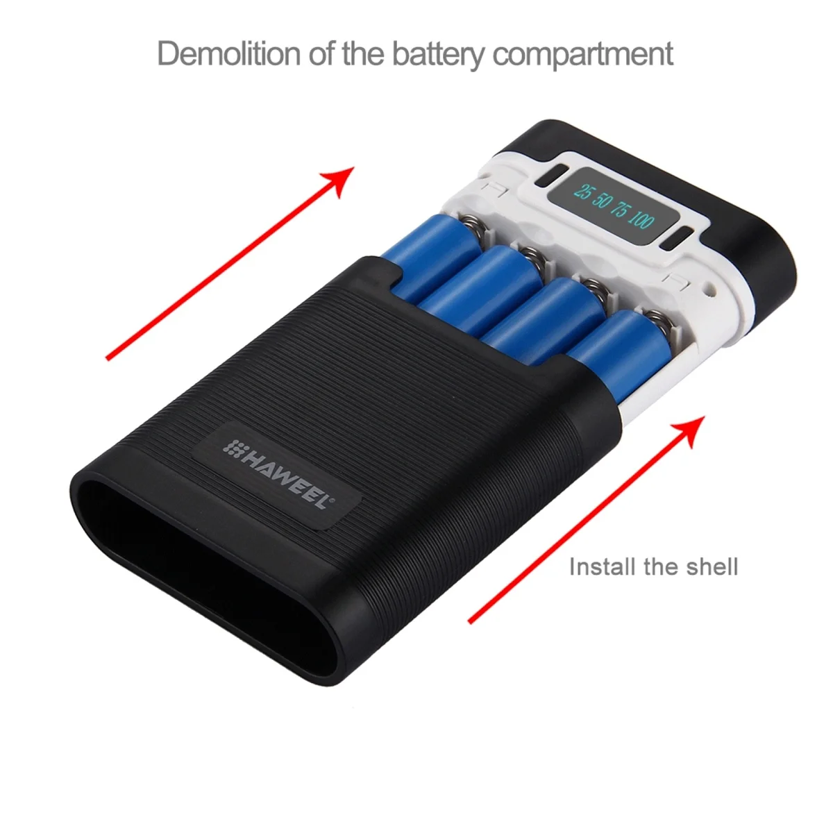 DIY Powerbank Box 18650