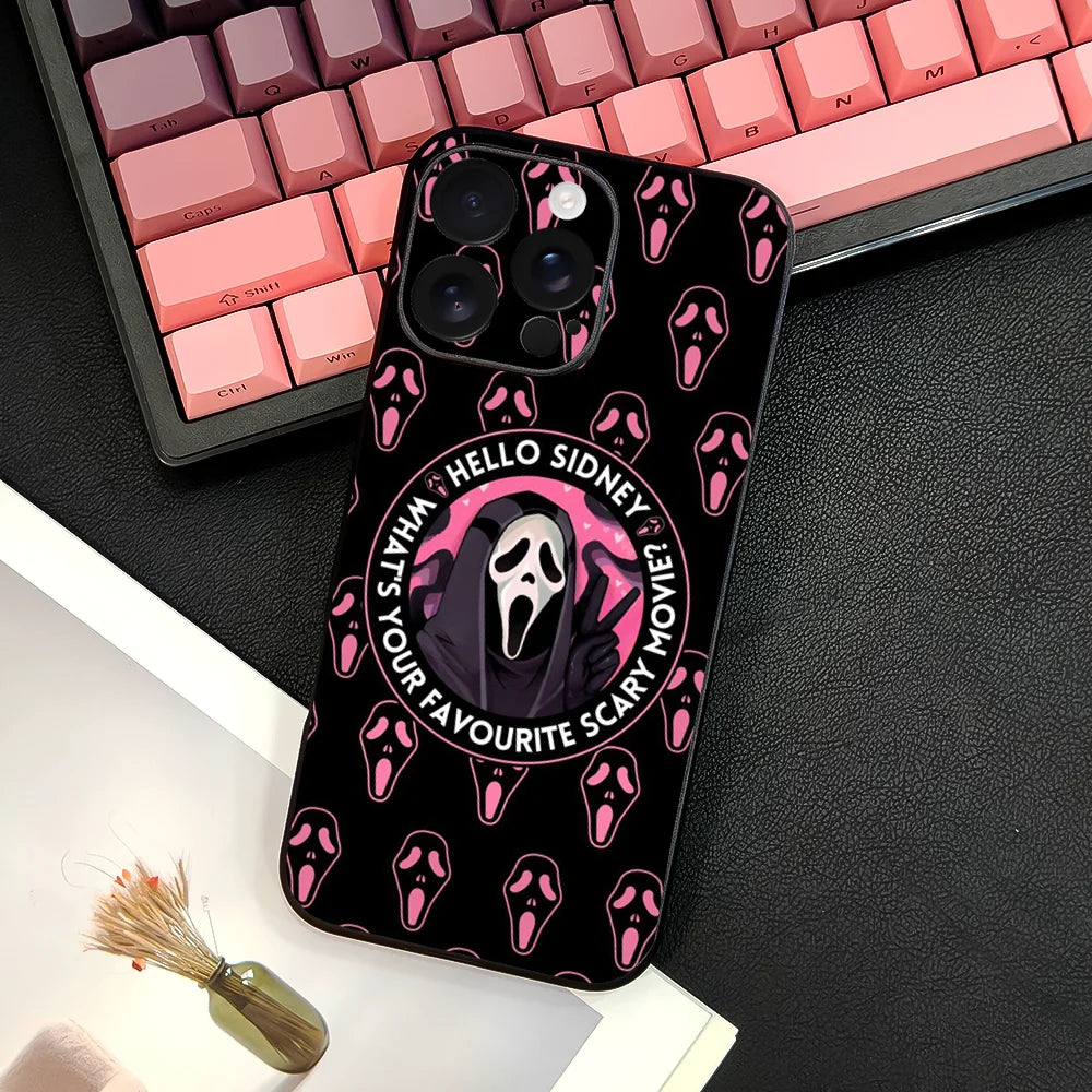 Ghost Face Scream Hülle iPhone TPU weich hautfreundlich