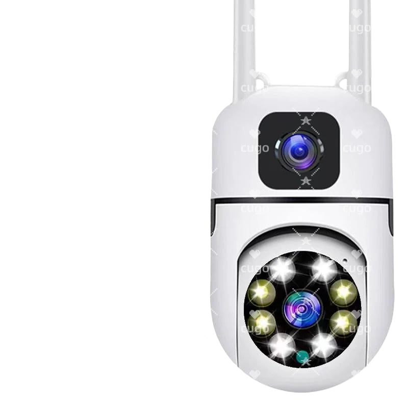 8MP HD IP Wifi Kamera Dual Objektiv Nachtsicht