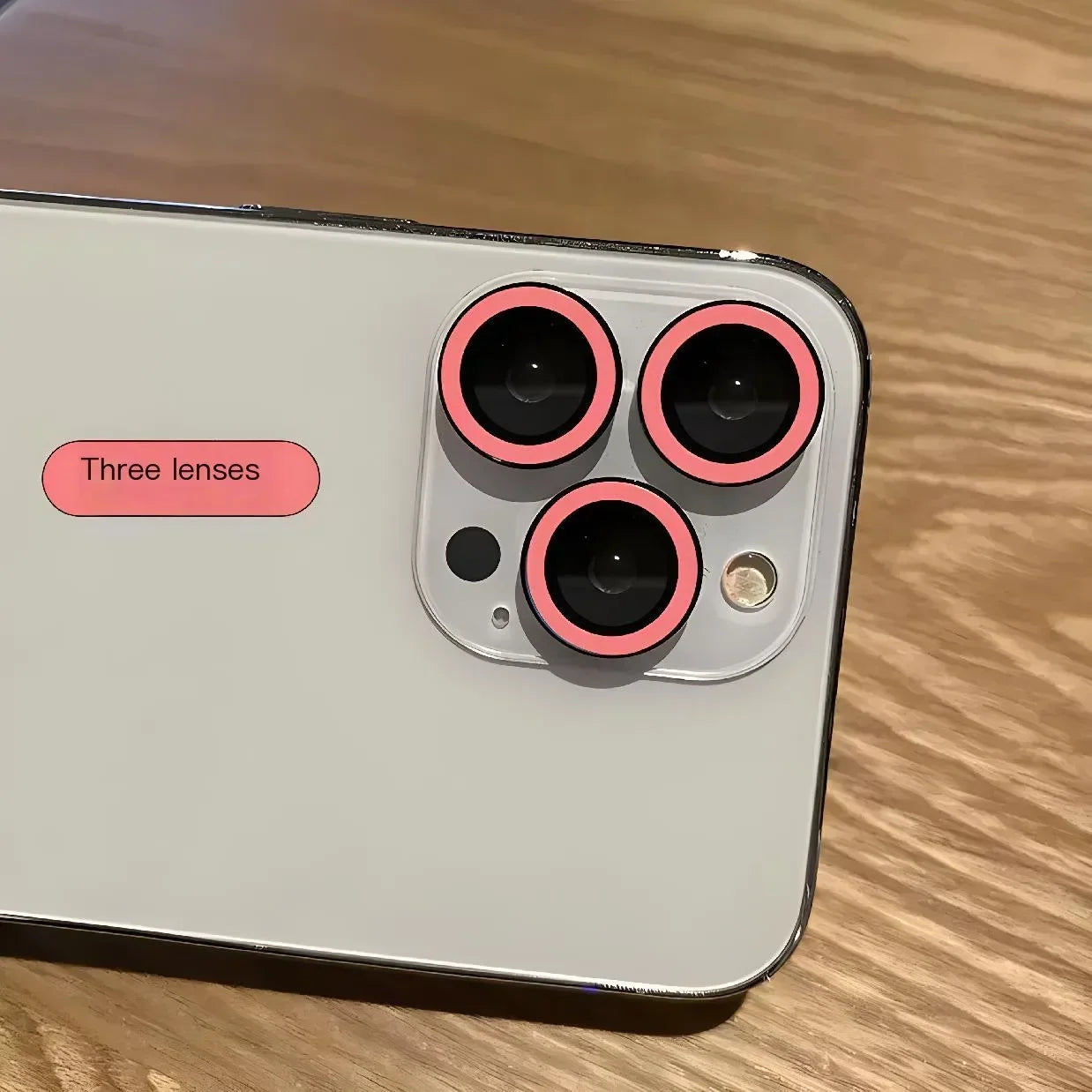 Leuchtender Kamera Schutz iPhone