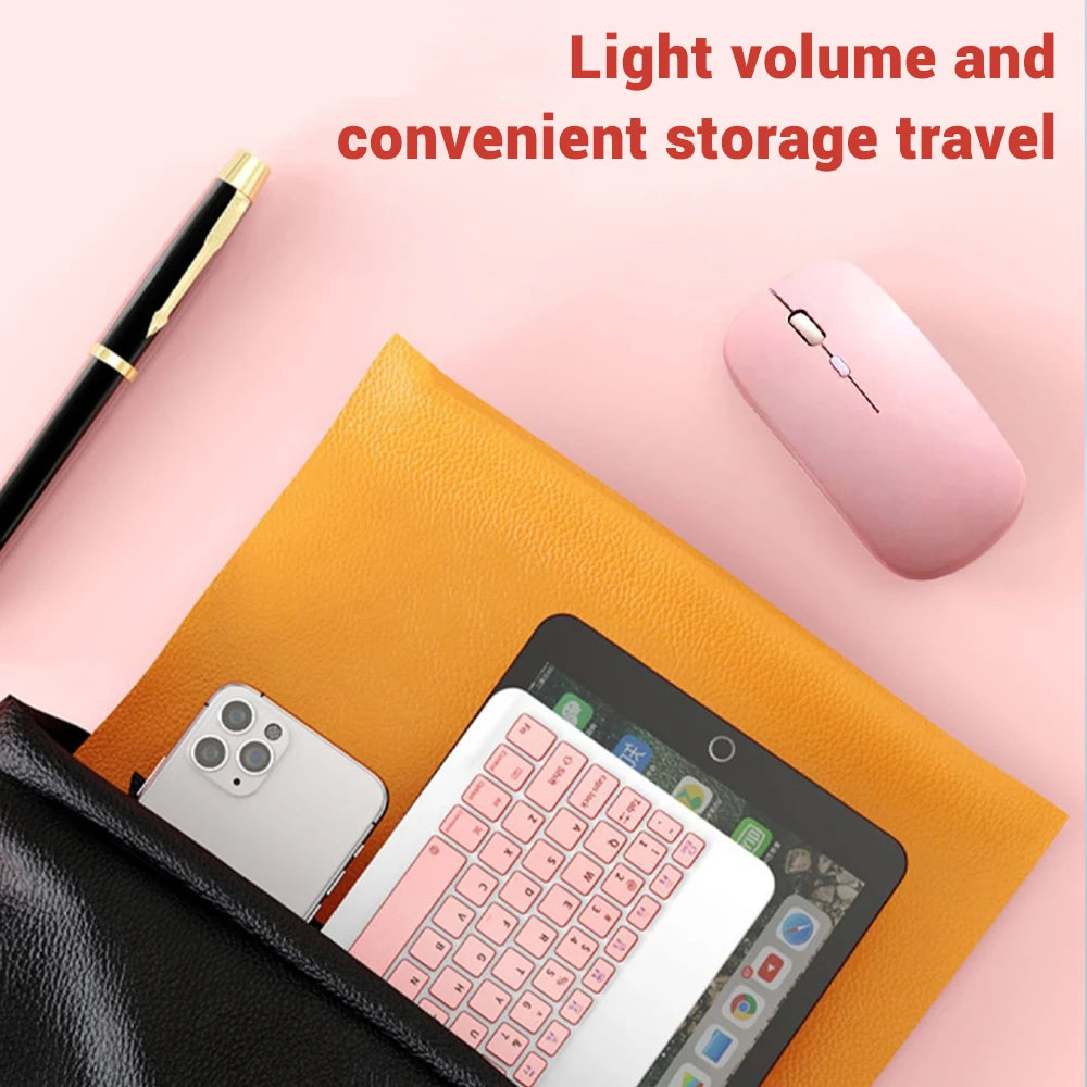 Mini Bluetooth Tastatur Maus für Tablet & Handy