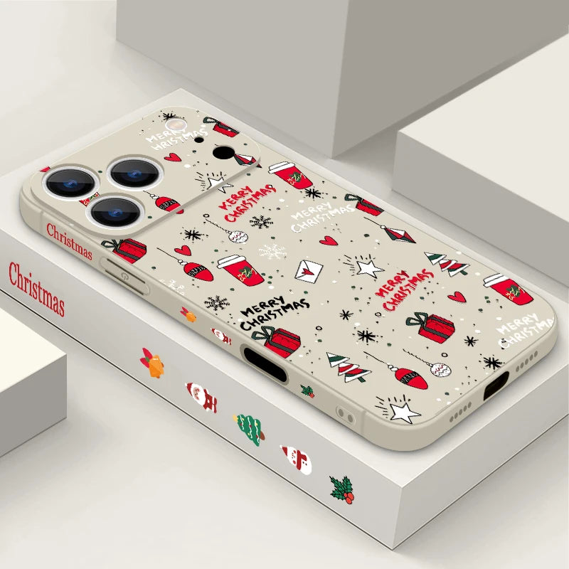 Weihnachts Handyhülle für iPhone 17 Pro Max mit Band