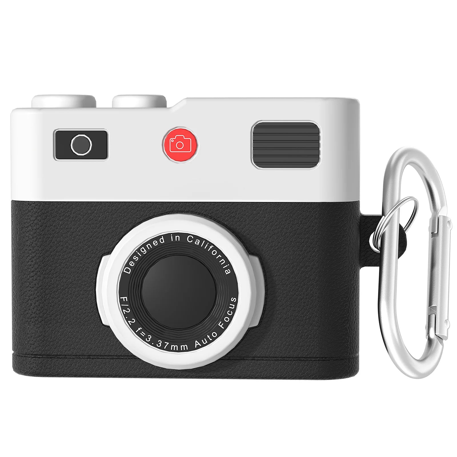 Retro camera design silicone case for AirPods Pro 3