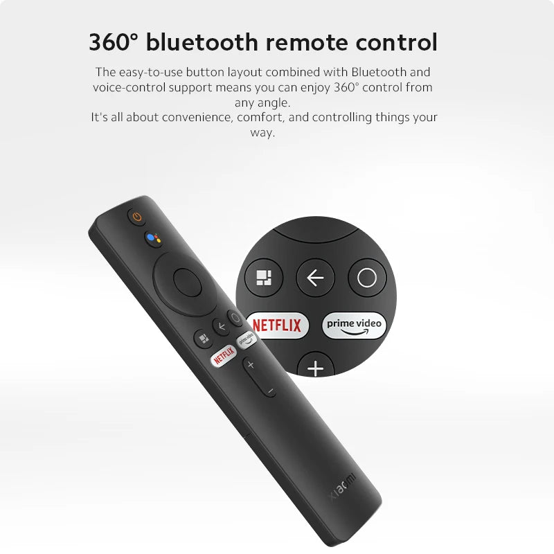 4K Android TV Stick mit Assistant und Dual-WLAN