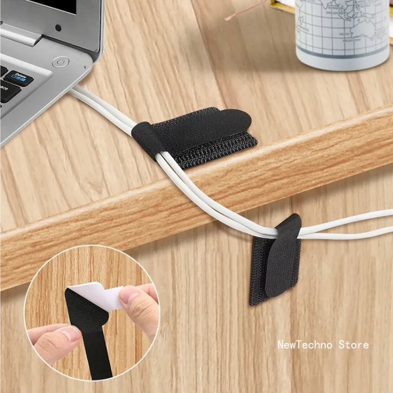 10er Set Selbstklebende Kabel Organizer Halter