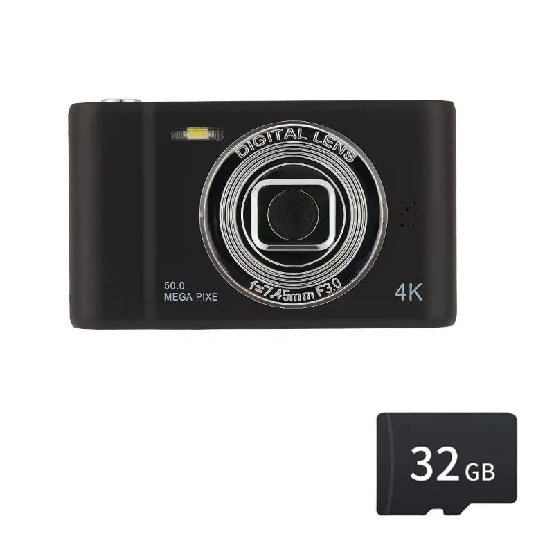 Mini 4K Digitalkamera für Kinder mit HD-Zoom