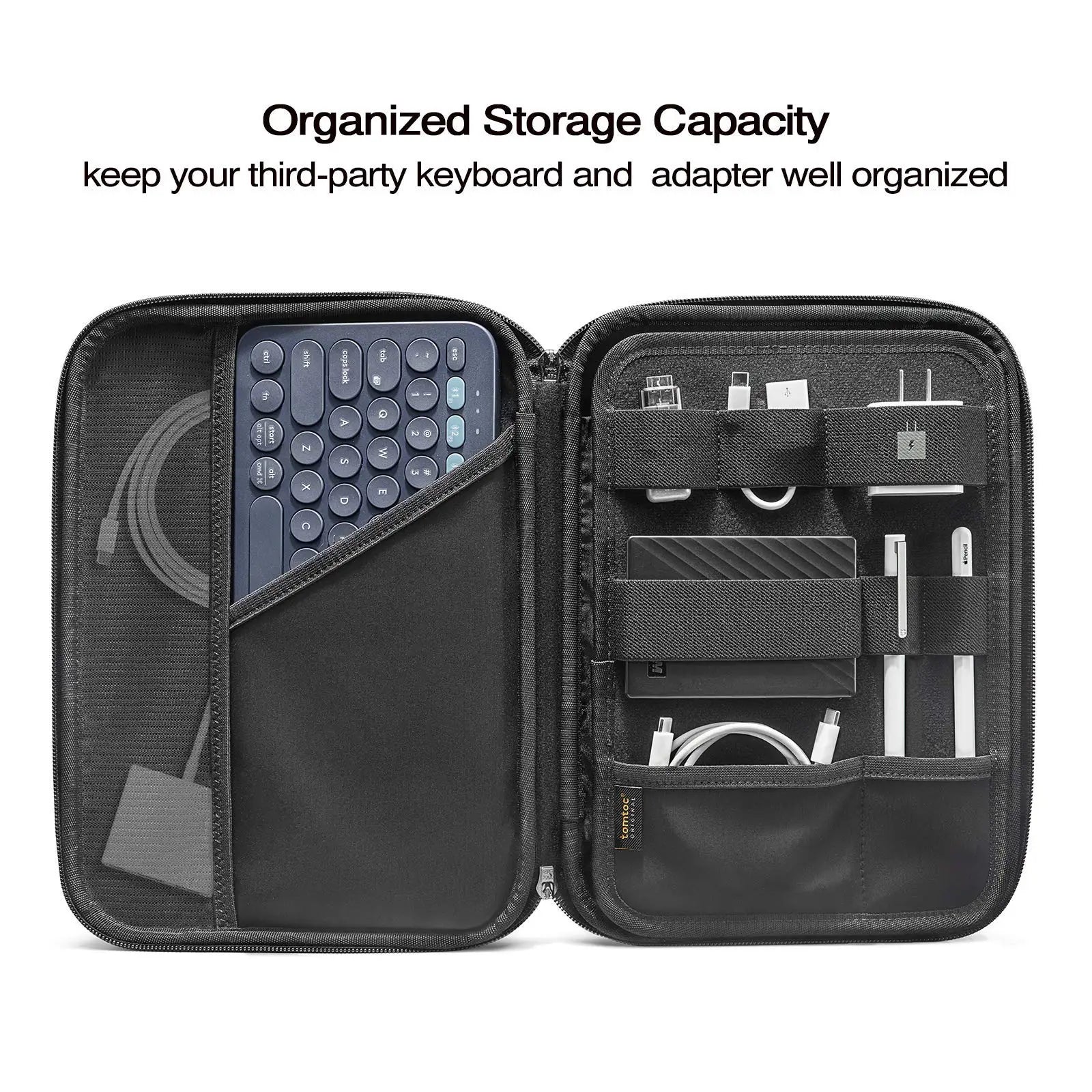 EVA Tablet Tasche – Hartschalen Huelle für 9–13 Zoll Tablets, iPad Air 11, iPad Pro 11 M4 & iPad Pro 13