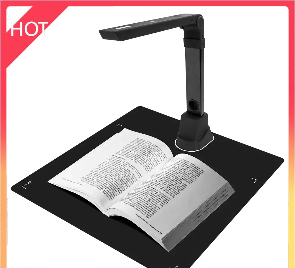 Mobiler A4 Buch- und Dokumentenscanner Pro