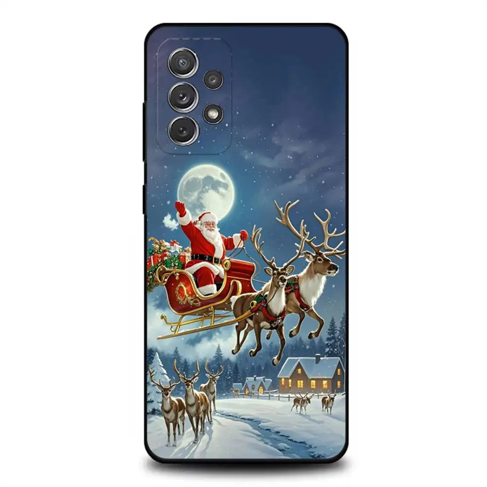 Weihnachts Santa Claus Handyhülle für Samsung S25