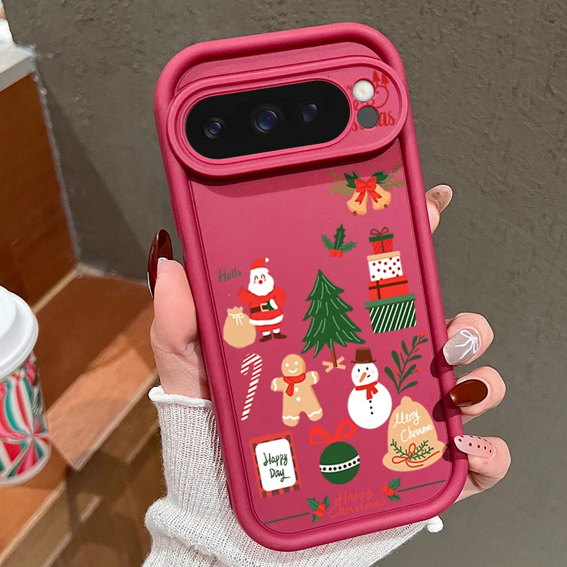 Merry Christmas TPU phone case for Google Pixel